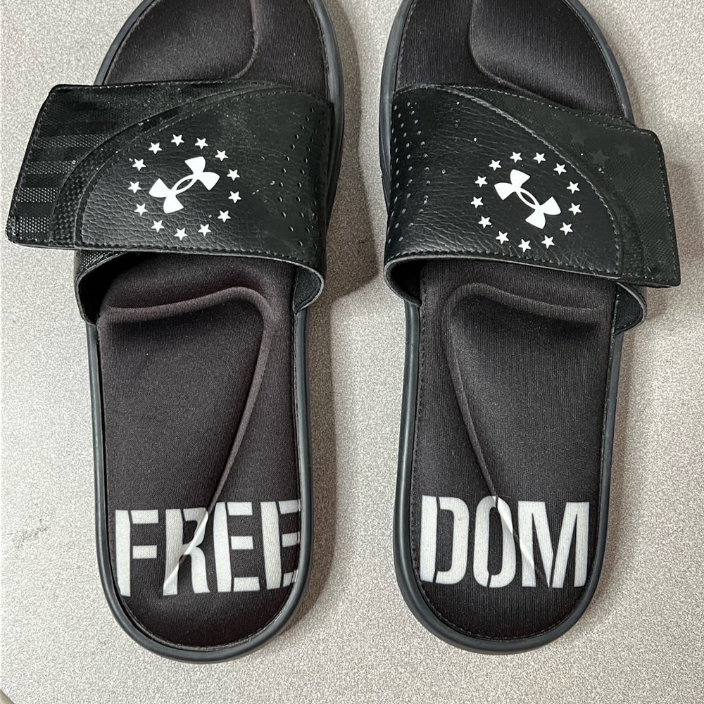 under armour slides